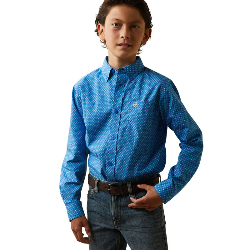 Camisa Ariat Lloyd Azul