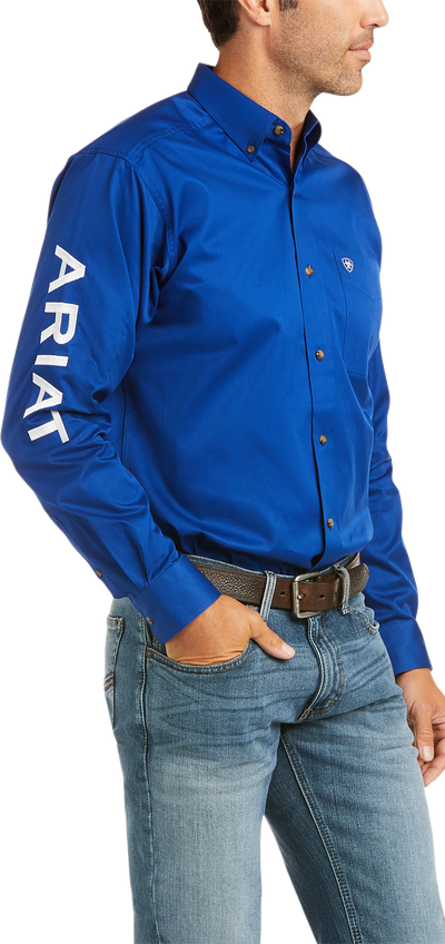 Camisa Ariat Vaquera Azul Corte Fitted