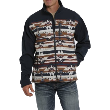 Ropa Vaquera Cinch Chamarra Cinch Estampado Azul/café – Bodega
