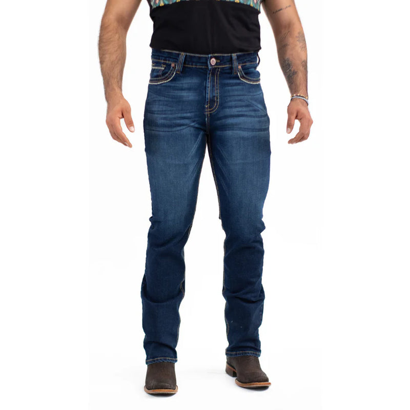 Jeans Icy Denver Stretch Azul Oscuro