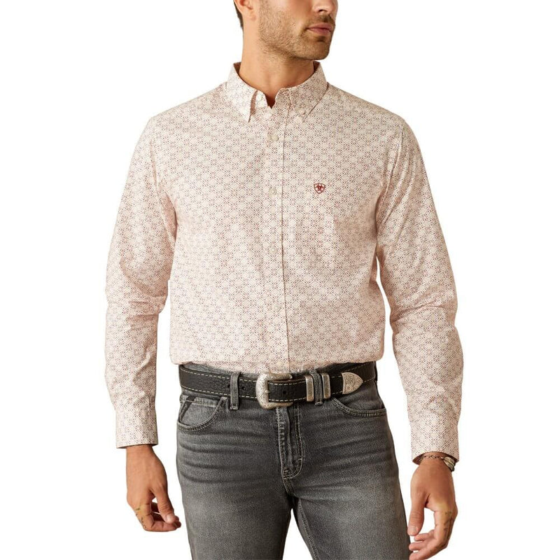 Camisa Ariat Cross Red