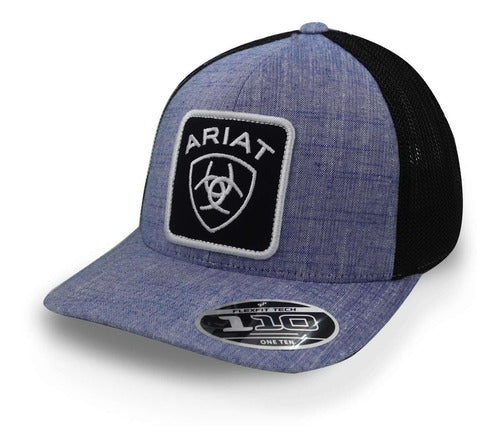 Gorra Ariat Flexfit Parche Azul