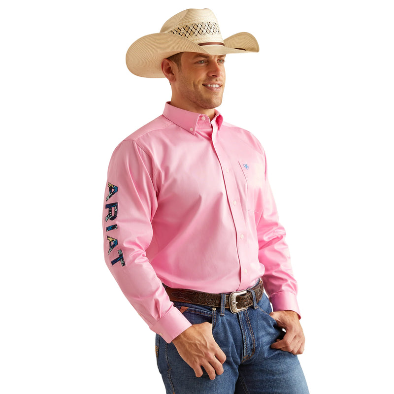 Camisa Ariat de Equipo Rosa