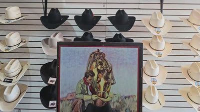 Tejana Stetson "Palacio" 6X Negra