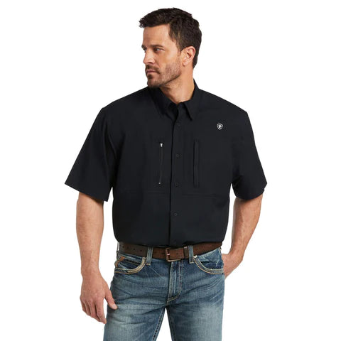 Camisa Ariat Venttek Negra