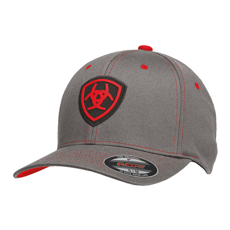 Gorra Ariat Flexfit Gris